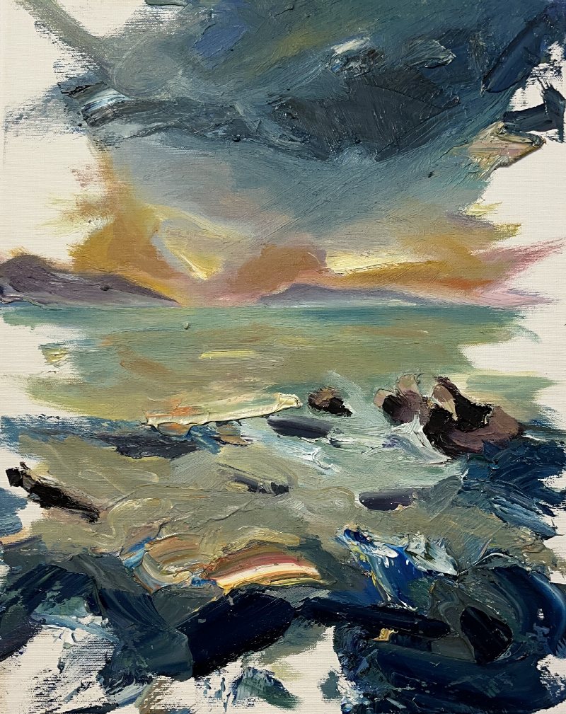 Sonnenuntergang am Meer