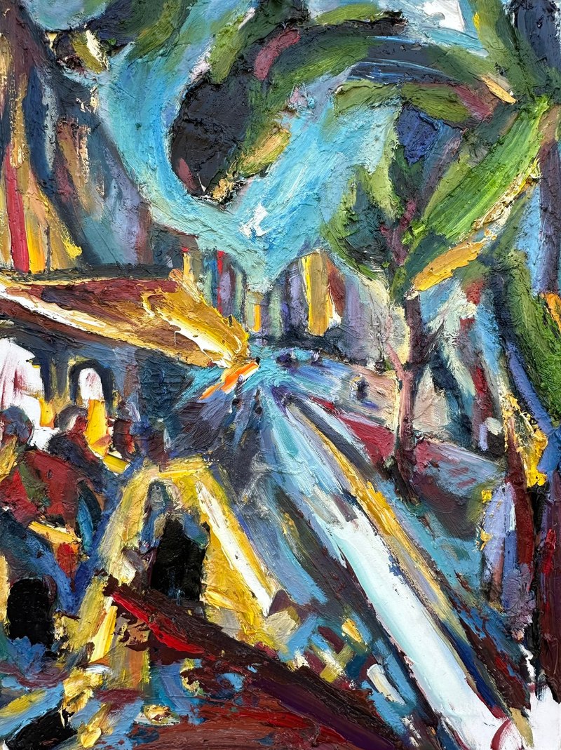 Die Straße entlang – Gesamtansicht