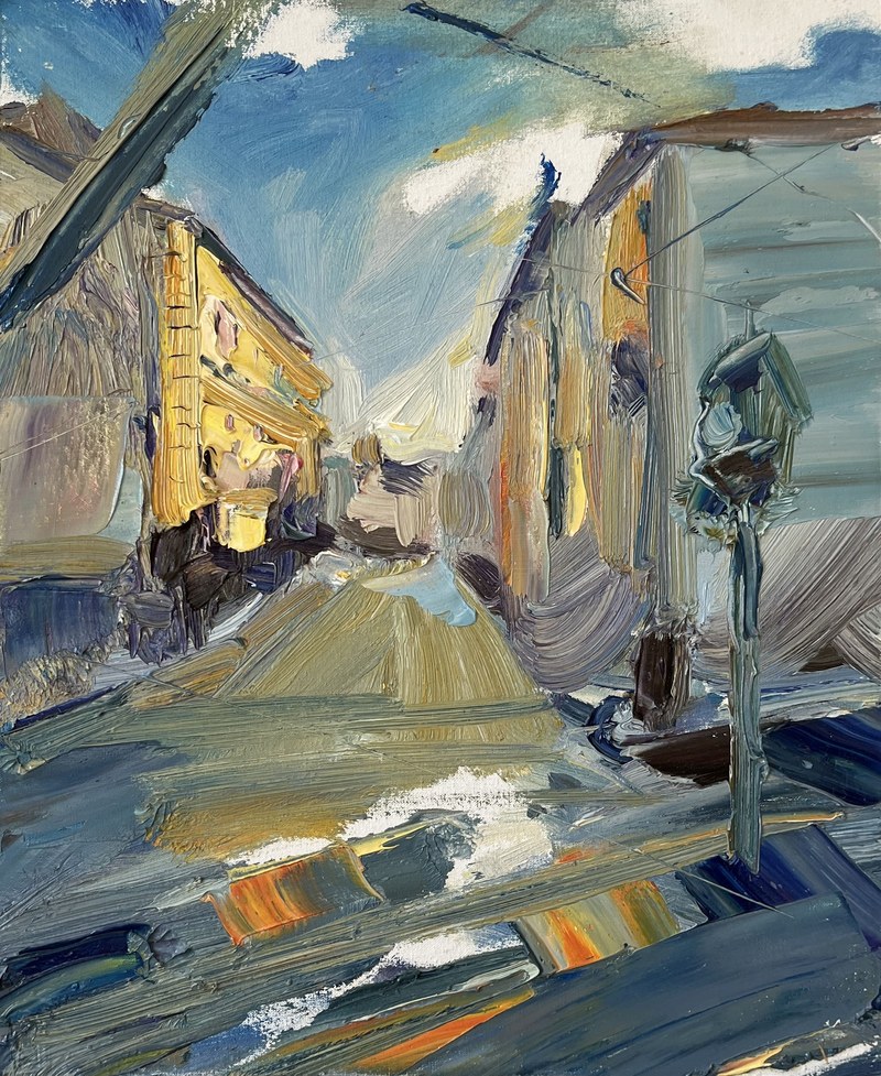 Das gelbe Haus – Gesamtansicht