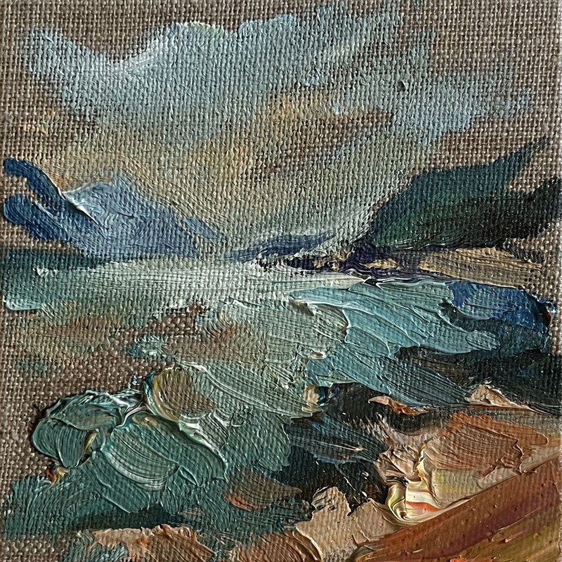 Der Bergsee – Gesamtansicht
