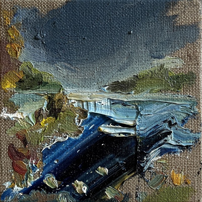 Gewässer im Herbst – Gesamtansicht